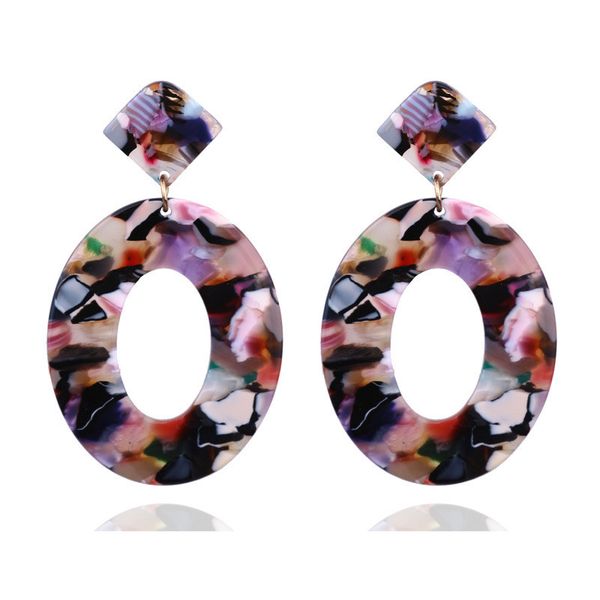 new fashion leopard earrings acetate dangle earrings exaggerated geometric oval acrylic drop earrings mix colors wedding gifts lx, Silver
new fashion leopard earrings acetate dangle earrings exaggerated geometric oval acrylic drop earrings mix colors wedding gifts lx, Silver