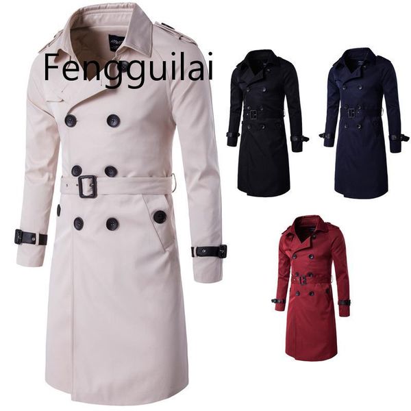 fwngguilai 2020 new fashion designer men long coat autumn winter warm coat men brand clothing mens long trench, Tan;black
fwngguilai 2020 new fashion designer men long coat autumn winter warm coat men brand clothing mens long trench, Tan;black