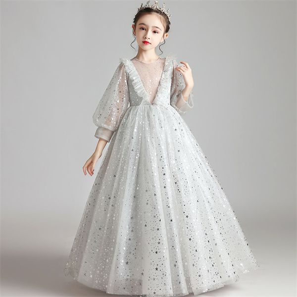 new girls children long sleeves birthday evening party long sleeves princess sequined dress baby kids host costumes dress, Red;yellow
new girls children long sleeves birthday evening party long sleeves princess sequined dress baby kids host costumes dress, Red;yellow