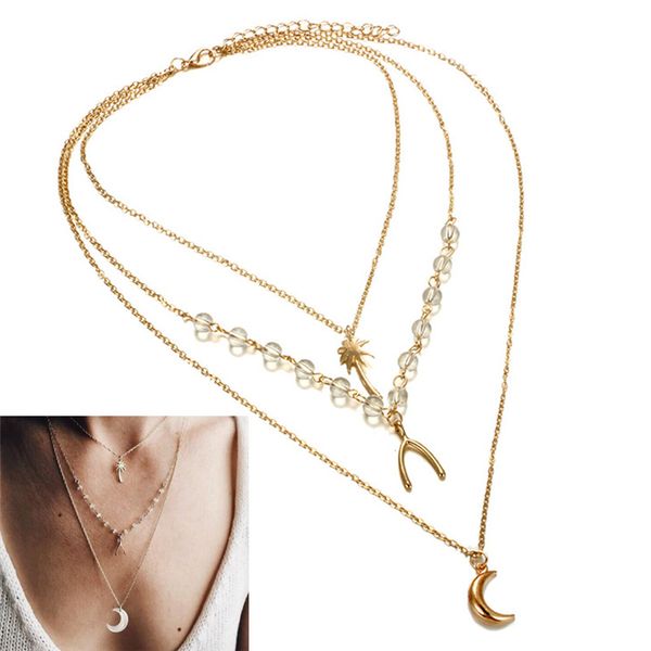 винтаж boho ювелирные изделия многослойные бусы колье колье для женщин сексуальная луна мода подвеска колье колье ожерелье подарки, Silver
винтаж boho ювелирные изделия многослойные бусы колье колье для женщин сексуальная луна мода подвеска колье колье ожерелье подарки, Silver