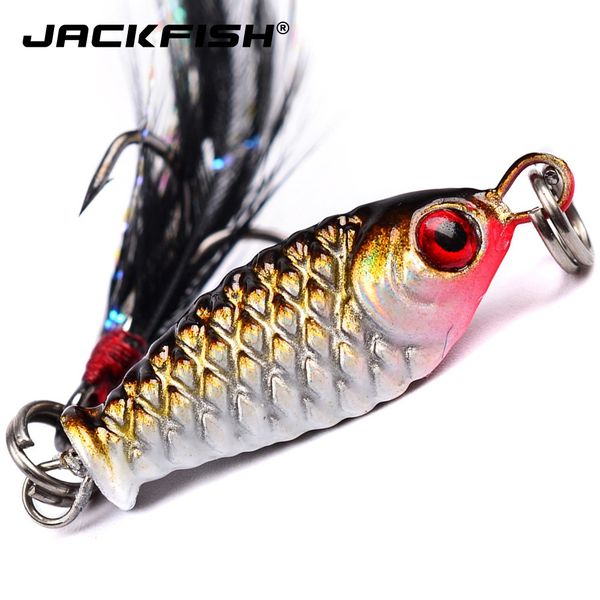 jackfish 2.5cm 5g mini metal fishing jig lure 3d eyes artificial bait with feather hook crankbait lead jigs fishing lures
jackfish 2.5cm 5g mini metal fishing jig lure 3d eyes artificial bait with feather hook crankbait lead jigs fishing lures