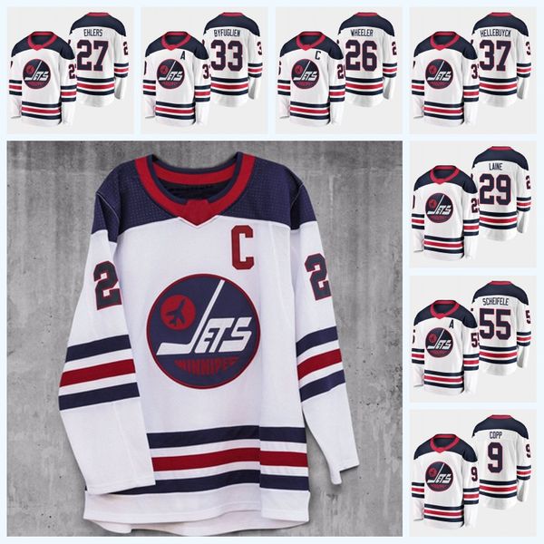 Youth Patrik Laine 2018-2019 Winnipeg Jets Heritage Hockey Jersey Mark Scheifele Blake Wheeler Connor Hellebuyck Nikolaj Ehlers Andrew Copp
Youth Patrik Laine 2018-2019 Winnipeg Jets Heritage Hockey Jersey Mark Scheifele Blake Wheeler Connor Hellebuyck Nikolaj Ehlers Andrew Copp