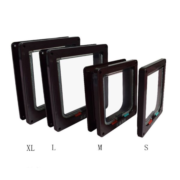 4 ways lockable dog cat door security flap gate pet supplies animal pet cat cage door pets products size s m l xl
4 ways lockable dog cat door security flap gate pet supplies animal pet cat cage door pets products size s m l xl