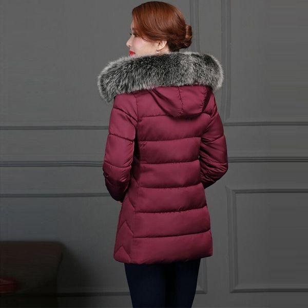 big fur winter jacket women new 2019 fashion cotton-padded hooded female jacket parkas down winter coat women size s-5xl, Tan;black
big fur winter jacket women new 2019 fashion cotton-padded hooded female jacket parkas down winter coat women size s-5xl, Tan;black