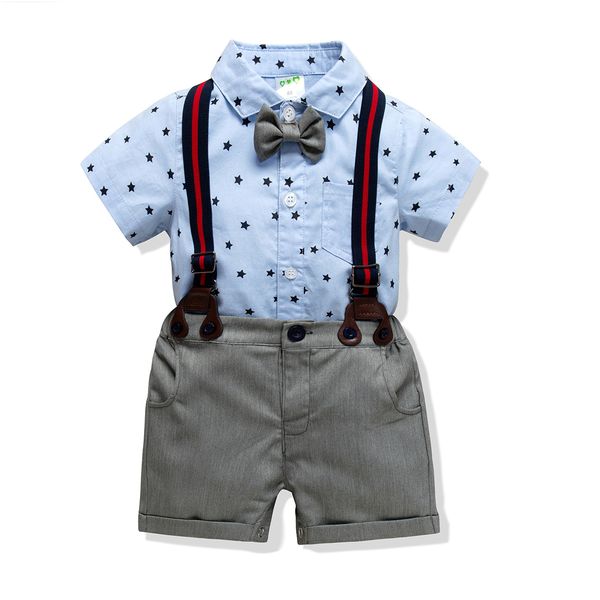2018 spring and summer baby boy dress baby clothes cotton bib suit thin section gentleman out romper, White
2018 spring and summer baby boy dress baby clothes cotton bib suit thin section gentleman out romper, White