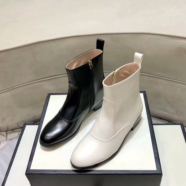 women's boots genuine leather ladies shoes sell ankle boots winter autumn fashion female low heel shoes large size 40, Black 
women's boots genuine leather ladies shoes sell ankle boots winter autumn fashion female low heel shoes large size 40, Black