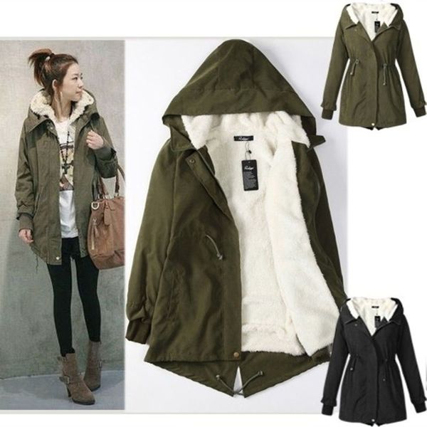 women parkas winter coats hooded thick cotton warm female jacket fashion mid long wadded coat outwear plus size 4xl modis, Black
women parkas winter coats hooded thick cotton warm female jacket fashion mid long wadded coat outwear plus size 4xl modis, Black