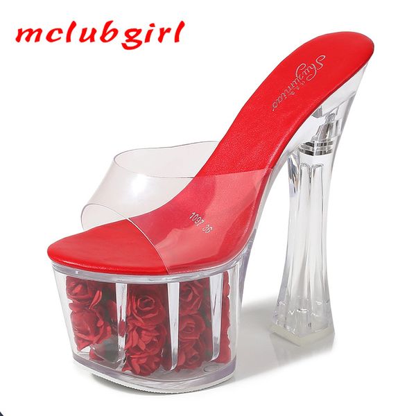 mclubgirl thick-heeled shoes super high-heeled shoes rose waterproof sandals transparent crystal wedding lfd, Black
mclubgirl thick-heeled shoes super high-heeled shoes rose waterproof sandals transparent crystal wedding lfd, Black