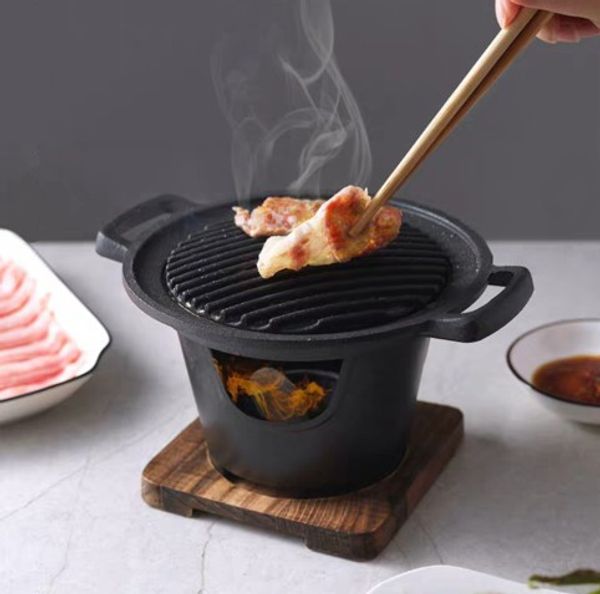 korean barbecue grill non-stick japan restaurant mini alcohol small bbq stove round baking pan
korean barbecue grill non-stick japan restaurant mini alcohol small bbq stove round baking pan