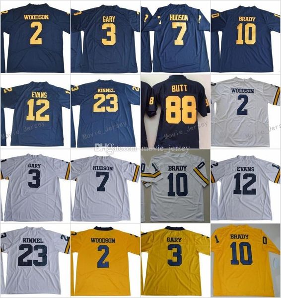 michigan wolverines 2 charles woodson 10 tom brady 3 rashan gary 88 jake butt 12 evans 23 tyree kinnel 7 hudson college football jersey, Black
michigan wolverines 2 charles woodson 10 tom brady 3 rashan gary 88 jake butt 12 evans 23 tyree kinnel 7 hudson college football jersey, Black