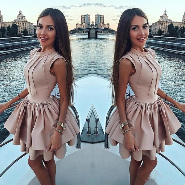 Elegant 2019 Homecoming Dresses A Line High Neck Tutu Skirt Layer Ruffles Mini Short Prom Gowns Holiday Party Wear
Elegant 2019 Homecoming Dresses A Line High Neck Tutu Skirt Layer Ruffles Mini Short Prom Gowns Holiday Party Wear