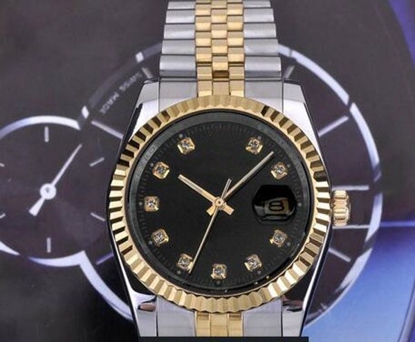 luxury watch 10 style 36mm 27mm steel gold automatic diamonds fluted bezel jubilee bracelet 126233 fashion women men watches wristwatch, Slivery;brown
luxury watch 10 style 36mm 27mm steel gold automatic diamonds fluted bezel jubilee bracelet 126233 fashion women men watches wristwatch, Slivery;brown