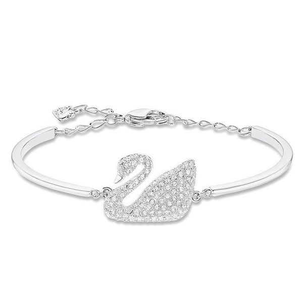 swarovski counter genuine swarovski crystal swan bracelet rose gold bracelet valentine's day gift, Black
swarovski counter genuine swarovski crystal swan bracelet rose gold bracelet valentine's day gift, Black