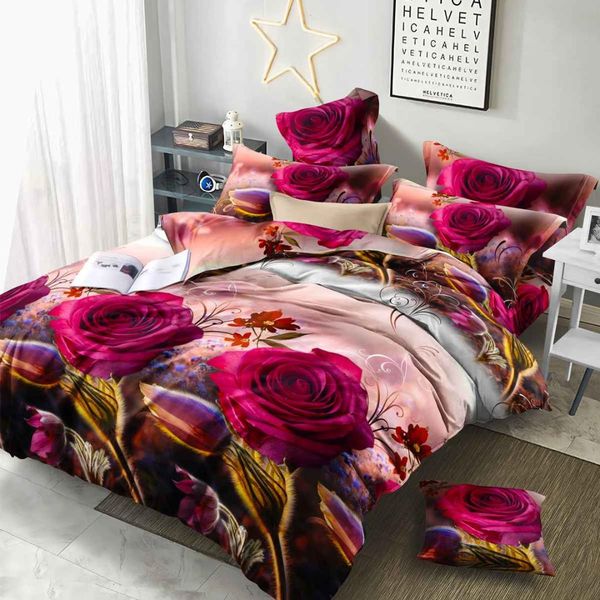 new hd 3d bedding bed linens rose duvet cover set cotton polyester 3d bedding set bed 2/3/4pc bedclothes wedding
new hd 3d bedding bed linens rose duvet cover set cotton polyester 3d bedding set bed 2/3/4pc bedclothes wedding