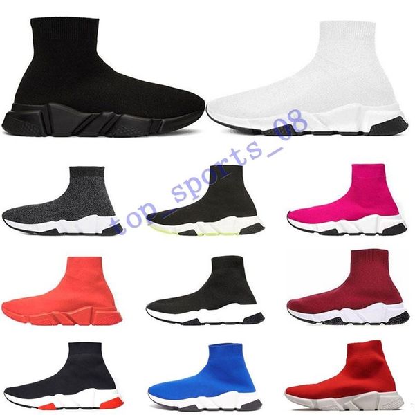 designer shoes speed trainer platform casual of triple socks red bule white flat fashion mens womens sports sneakers fashion size 36-45, Black
designer shoes speed trainer platform casual of triple socks red bule white flat fashion mens womens sports sneakers fashion size 36-45, Black