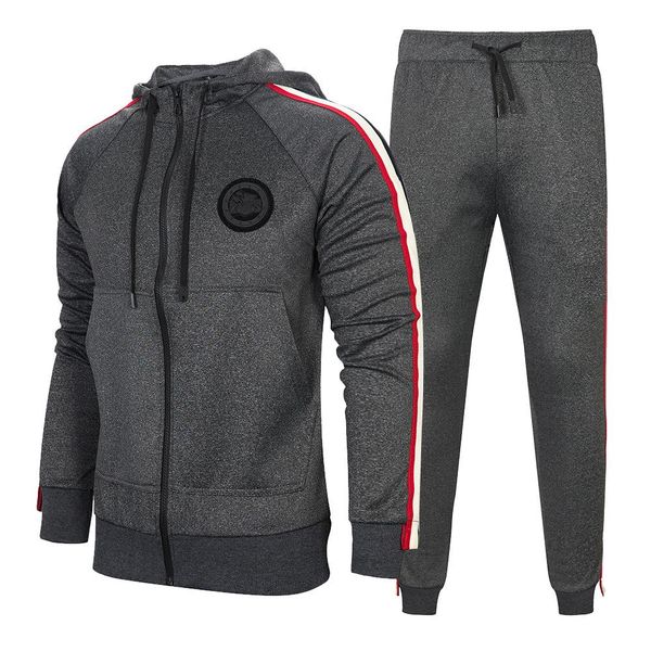 tracksuit для мужчин-шт набор новой моды куртки спортивных мужчин tracksuit hoodie весна осень бренд одежды толстовка + брюки, Gray
tracksuit для мужчин-шт набор новой моды куртки спортивных мужчин tracksuit hoodie весна осень бренд одежды толстовка + брюки, Gray