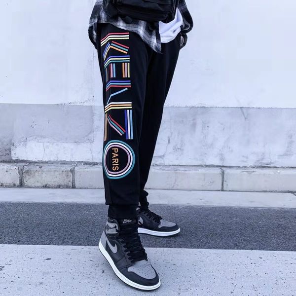 19ss luxurious brands design kenz letters embroiderd elastic waist track trousers men women fashion sport jogger sweatpants outdoor pants, Brown;gray
19ss luxurious brands design kenz letters embroiderd elastic waist track trousers men women fashion sport jogger sweatpants outdoor pants, Brown;gray