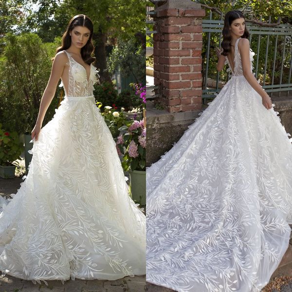 elegant applique a line wedding dresses v neck sleeveless bridal gowns illusion backless beach wedding dress, White
elegant applique a line wedding dresses v neck sleeveless bridal gowns illusion backless beach wedding dress, White
