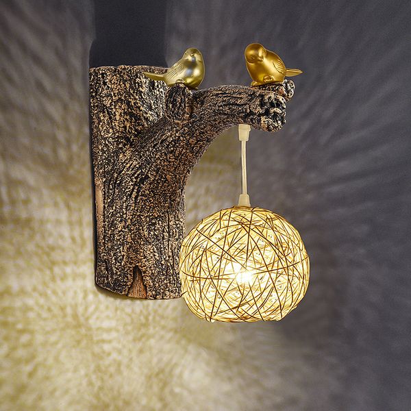 смола ротанг плетеная птица свет бра столовая aisle балкон лестница bedroom бра art home decor light крепеж
смола ротанг плетеная птица свет бра столовая aisle балкон лестница bedroom бра art home decor light крепеж