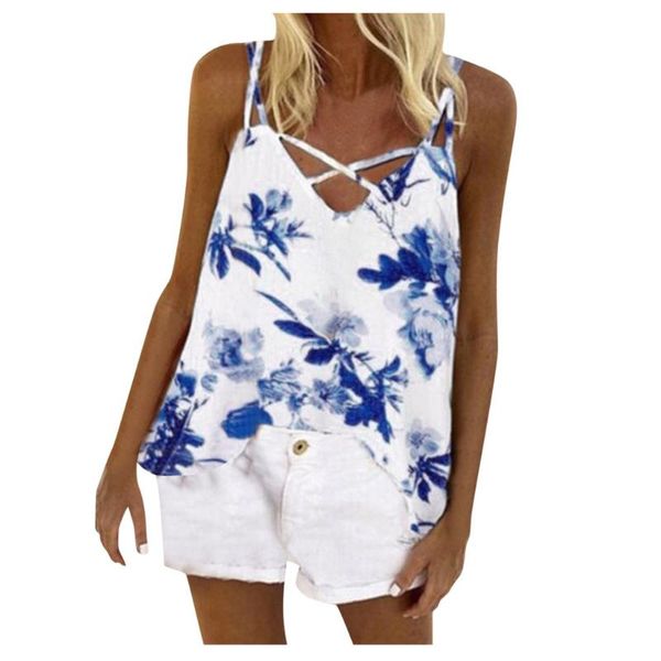 flower print tank women casual sleeveless v neck bandages summer vestes hollow femme tanks camiseta tirantes mujer, White
flower print tank women casual sleeveless v neck bandages summer vestes hollow femme tanks camiseta tirantes mujer, White