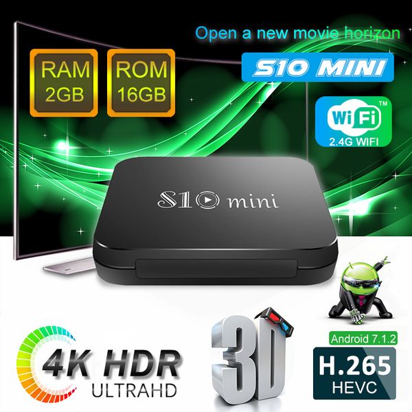 selling android 7.1 tv box s10 mini amlogic s905w quad core 2gb/16gb built-in 2.4gwifi h.264 smart box
selling android 7.1 tv box s10 mini amlogic s905w quad core 2gb/16gb built-in 2.4gwifi h.264 smart box