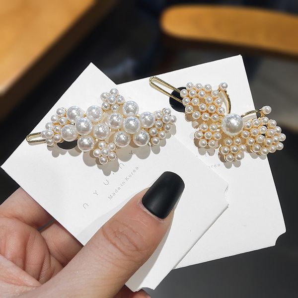 korea pearl hair clips for women girls gold floral butterfly hair pins wedding fashion female jewelry elegant gifts
korea pearl hair clips for women girls gold floral butterfly hair pins wedding fashion female jewelry elegant gifts