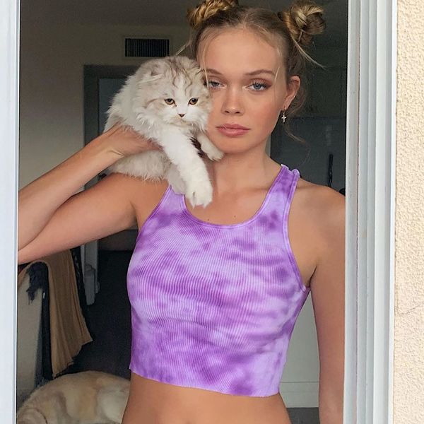 женская летняя танки топ красочные печати summer sexy tank top 2020 новые моды девочек короткие без рукавов, White
женская летняя танки топ красочные печати summer sexy tank top 2020 новые моды девочек короткие без рукавов, White