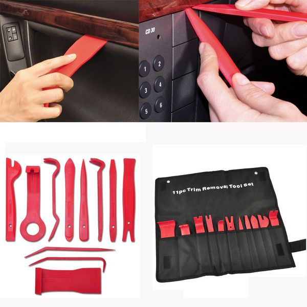 new arrival 11 car trim door panel removal molding set kit pouch pry tool interior van diy dropshipping 110
new arrival 11 car trim door panel removal molding set kit pouch pry tool interior van diy dropshipping 110