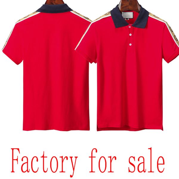 2020ss luxury men's polo shirt summer cotton solid color new style brand men's polo factory for sale, White;black
2020ss luxury men's polo shirt summer cotton solid color new style brand men's polo factory for sale, White;black