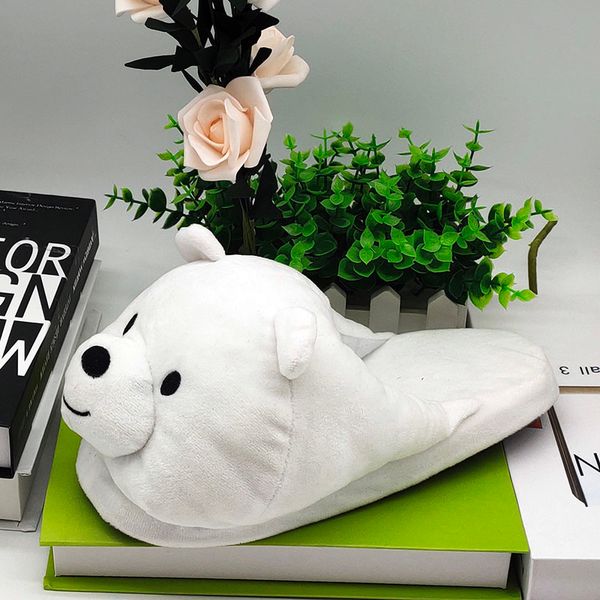 the polar bear fur slippers timber land shoes men women winter slippers custom home house children indoor, Black
the polar bear fur slippers timber land shoes men women winter slippers custom home house children indoor, Black