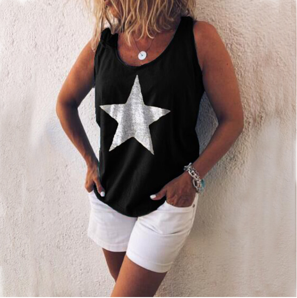 large size loose vest women casual round neck sleeveless printed shirt female summer crop halter tank camisetas tirant, White
large size loose vest women casual round neck sleeveless printed shirt female summer crop halter tank camisetas tirant, White