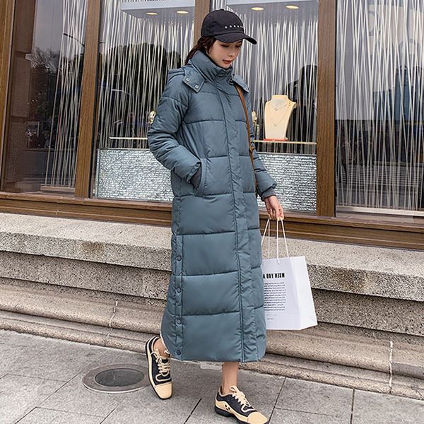 x-long winter jacket women padded parka coat 2019 winter fashion korean loose maxi thicken warm jacket female girl outwear, Black
x-long winter jacket women padded parka coat 2019 winter fashion korean loose maxi thicken warm jacket female girl outwear, Black