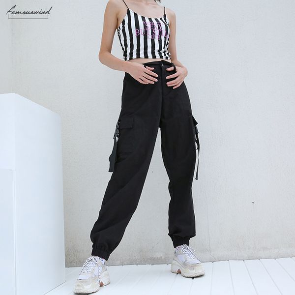high cargo pencil pants waist black women hip pockets patchwork loose streetwear pencil pants fashion hop womens trousers, Black;white
high cargo pencil pants waist black women hip pockets patchwork loose streetwear pencil pants fashion hop womens trousers, Black;white