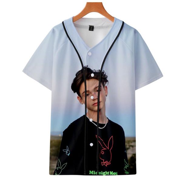 summer fashion baseball uniform cute short-sleeved jacket 3d printed payton moormeier ultra-thin breathable male/female clothing, Black;brown
summer fashion baseball uniform cute short-sleeved jacket 3d printed payton moormeier ultra-thin breathable male/female clothing, Black;brown