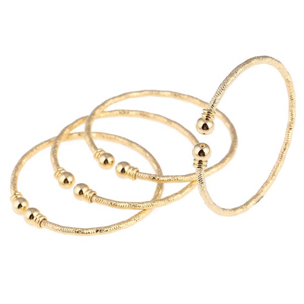 simple trendy style bangle fashion jewelry wholesale men women gift gold color copper round bracelets bangles, White
simple trendy style bangle fashion jewelry wholesale men women gift gold color copper round bracelets bangles, White
