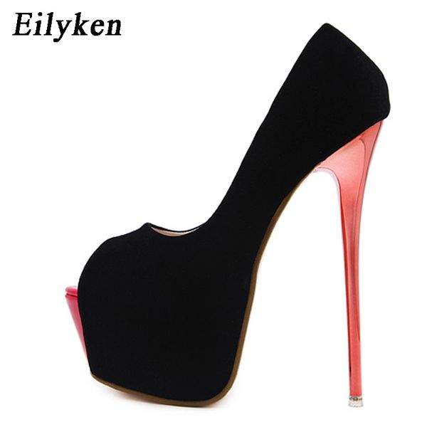 eilyken spring autumn woman peep toe pumps designer shoes platform pumps stiletto female valentine shoes size 34-40, Black
eilyken spring autumn woman peep toe pumps designer shoes platform pumps stiletto female valentine shoes size 34-40, Black