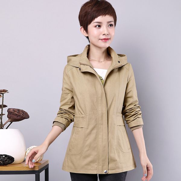 women's trench coats boollili casaco feminino 2021 short coat clothing plus size 4xl ladies outcoat abrigo mujer outwear, Tan;black
women's trench coats boollili casaco feminino 2021 short coat clothing plus size 4xl ladies outcoat abrigo mujer outwear, Tan;black