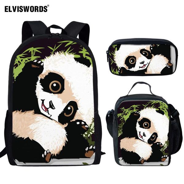 elviswords kid's bags cute panda print school bags set for girls boys student's back t school backpacks lunch bag pen case 3pcs
elviswords kid's bags cute panda print school bags set for girls boys student's back t school backpacks lunch bag pen case 3pcs