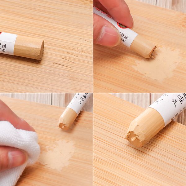1pcs scratch repair pen wax wooden furniture floor repair pens damaged scratch repair crayons materials
1pcs scratch repair pen wax wooden furniture floor repair pens damaged scratch repair crayons materials