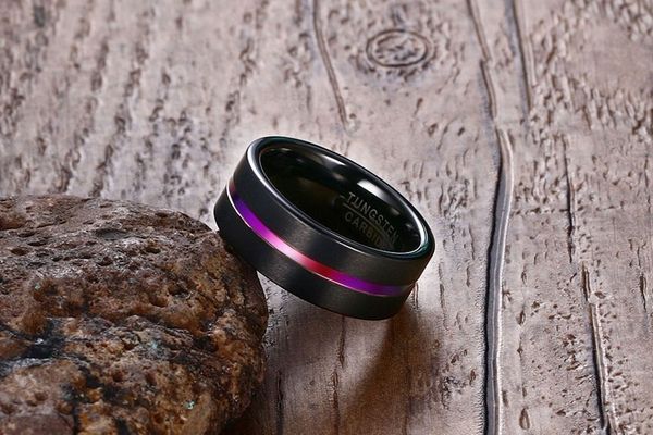 8mm men black tungsten carbide ring thin blue line wedding band vintage men jewelry anime anel masculino aneis alliance l18100901, Slivery;golden
8mm men black tungsten carbide ring thin blue line wedding band vintage men jewelry anime anel masculino aneis alliance l18100901, Slivery;golden
