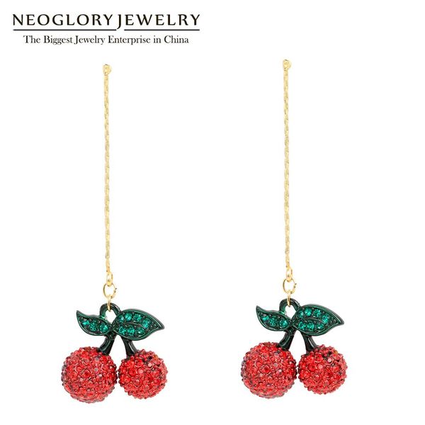 neoglory jewelry trendy cute red cherry drop earrings for women 2019 statement accessories gift for girlfriend, Silver
neoglory jewelry trendy cute red cherry drop earrings for women 2019 statement accessories gift for girlfriend, Silver
