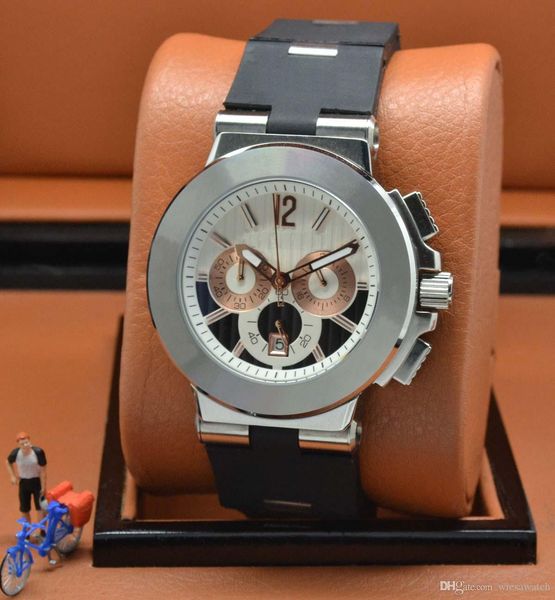 stainless steel bezel recommendable mens watch 42mm male watches quartz chrono function wristwatches with three working subdials, Slivery;brown
stainless steel bezel recommendable mens watch 42mm male watches quartz chrono function wristwatches with three working subdials, Slivery;brown