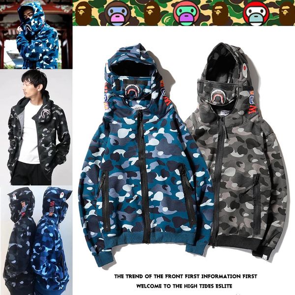 fashion street camo jackets mens winter zipper hoodies fleece women sweatshirts cool mask hooded pullover luxury jackets hiphop new b103568l, Black
fashion street camo jackets mens winter zipper hoodies fleece women sweatshirts cool mask hooded pullover luxury jackets hiphop new b103568l, Black