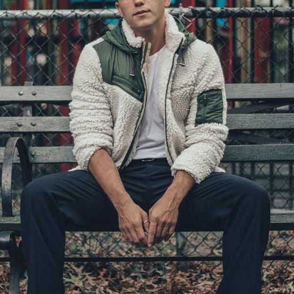 2018 winter men coat zipper splicing male fleece parka coat cool fashion hooded jacket warm outwear, Black
2018 winter men coat zipper splicing male fleece parka coat cool fashion hooded jacket warm outwear, Black