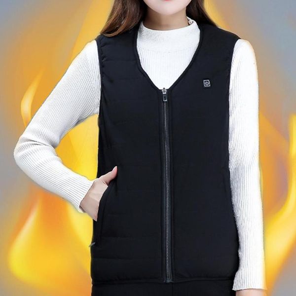 adjustable usb winter electric heating vest cold-proof pocket zipper sleeveless jackets vests for women men waistcoat, Black;white
adjustable usb winter electric heating vest cold-proof pocket zipper sleeveless jackets vests for women men waistcoat, Black;white