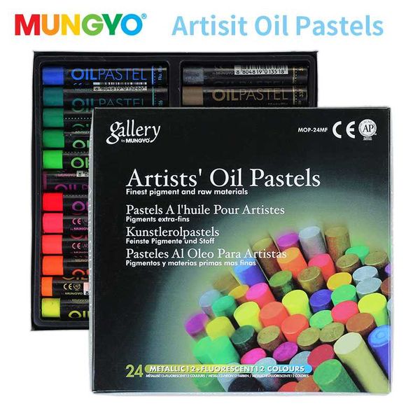 mungyo 12/24 colors fluorescent artist soft oil pastel dry metallic crayons for drawing heavy color chalks stationery office wax
mungyo 12/24 colors fluorescent artist soft oil pastel dry metallic crayons for drawing heavy color chalks stationery office wax