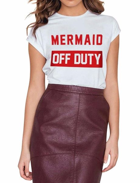 women fashion 90s cotton grunge aesthetic camisetas t shirt women mermaid off duty letter print casual short sleeve t-shirt, White
women fashion 90s cotton grunge aesthetic camisetas t shirt women mermaid off duty letter print casual short sleeve t-shirt, White