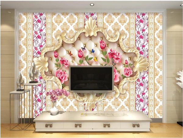 custom p 3d wallpaper high-end european pattern flowers and butterflies living room 3d wall murals wallpaper for walls 3 d
custom p 3d wallpaper high-end european pattern flowers and butterflies living room 3d wall murals wallpaper for walls 3 d