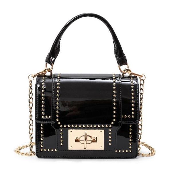 patent leather handbags women's designer handbag 2018 new high-quality pu leather women bag chain rivet shiny lock shoulder bags
patent leather handbags women's designer handbag 2018 new high-quality pu leather women bag chain rivet shiny lock shoulder bags