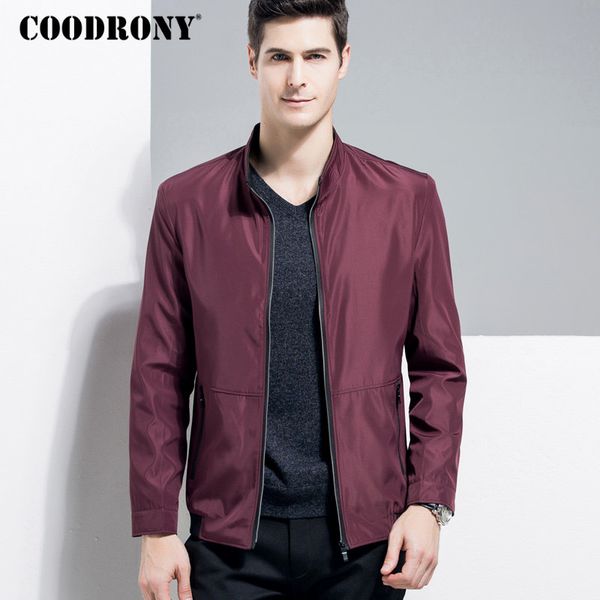 coodrony stand collar jacket men business casual brand clothes 2018 autumn winter mens jackets and coats with zipper pocket 8810, Black;brown
coodrony stand collar jacket men business casual brand clothes 2018 autumn winter mens jackets and coats with zipper pocket 8810, Black;brown